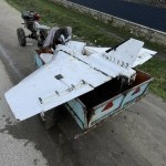 Mołdawia Na traktor z nim! Znalazł rosyjski dron, załadował na przyczepę i zabrał do domu