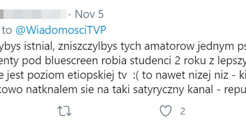 Na Twitterze internauci wyśmiali wizualizację w "Wiadomościach" TVP /Twitter /materiał zewnętrzny