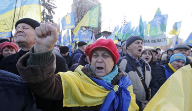 Na Ukrainie demonstranci starli się z policją