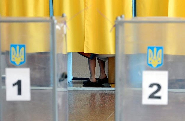 Na Ukrainie trwają wybory prezydenckie /FILIP SINGER /PAP/EPA