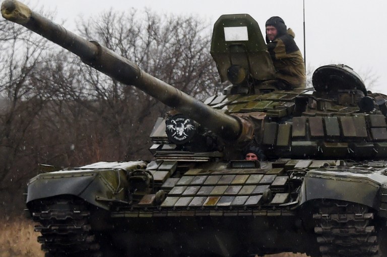 Na Ukrainie wciąż trwają walki /AFP