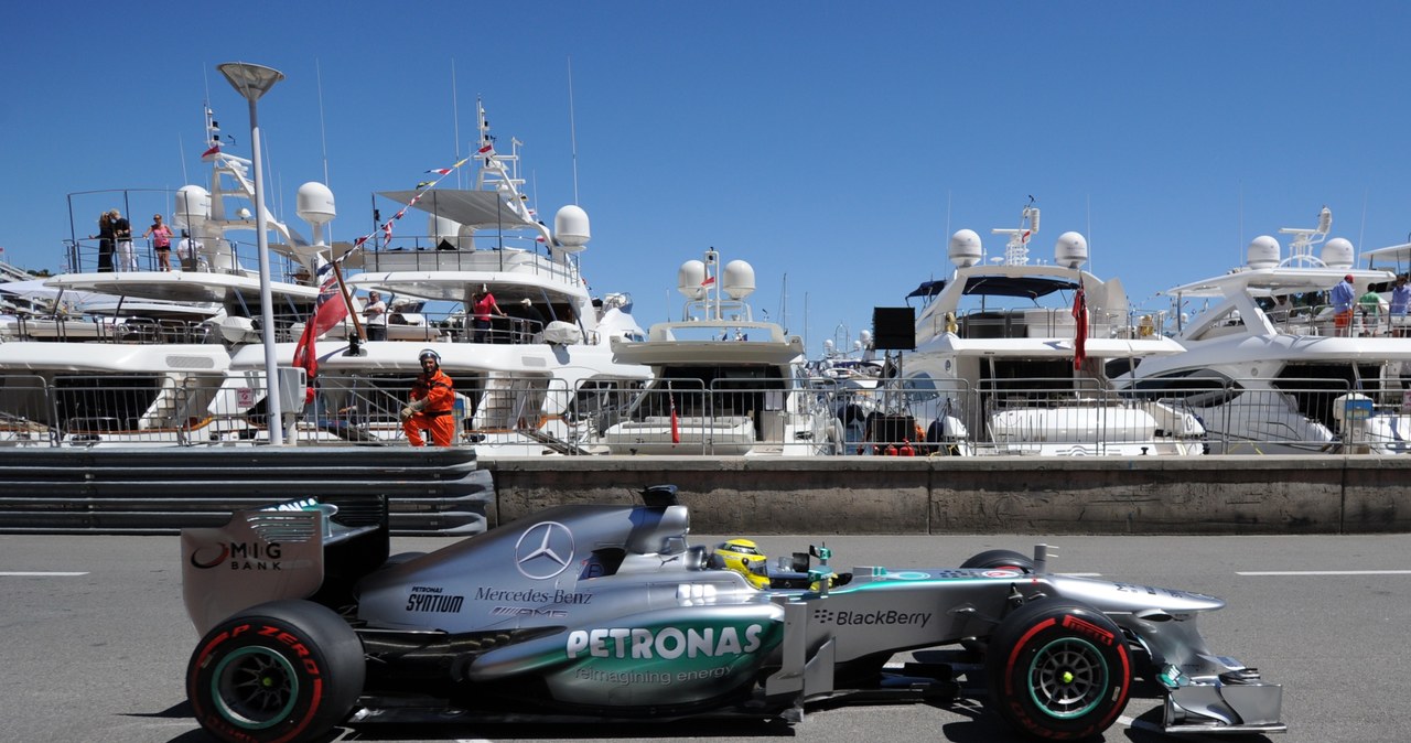 Na ulicach Monaco rządził Rosberg /AFP