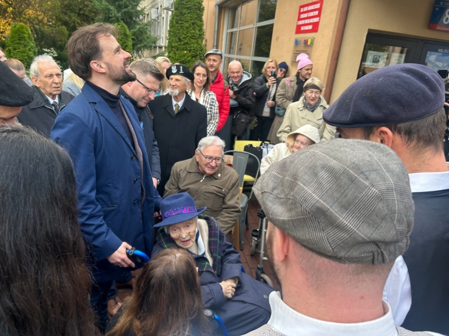 Na uroczystości pojawiło się wiele osób /Michał Dobrołowicz /RMF FM