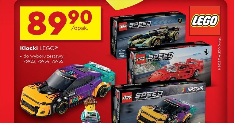 Na Walentynki pojawiły się też zestawy LEGO Speed! /Biedronka /INTERIA.PL