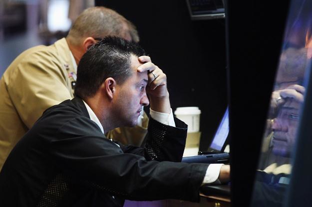 Na Wall Street kolejny raz mocne spadki, S&P najniżej od roku /AFP