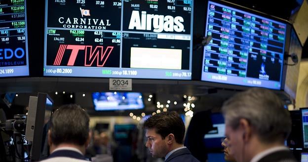 Na Wall Street lekkie spadki... /AFP