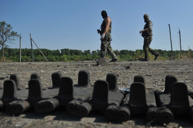 Na wschodzie Ukrainy dochodzi do regularnych walk /Photo ITAR-TASS    /PAP