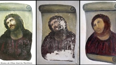 Na wyśmianym "Jeżusie z Borji" zbito fortunę, ale autorka "renowacji" przyznaje: Chciałam zniknąć