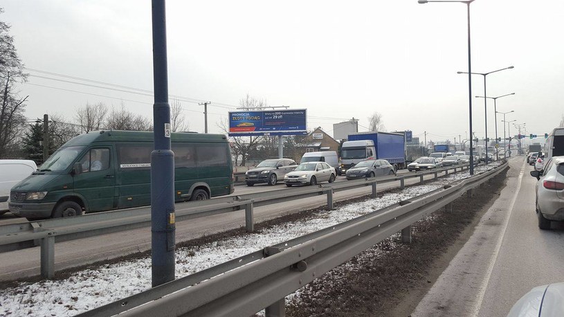 Na Zakopiance utworzyły się korki /INTERIA.PL