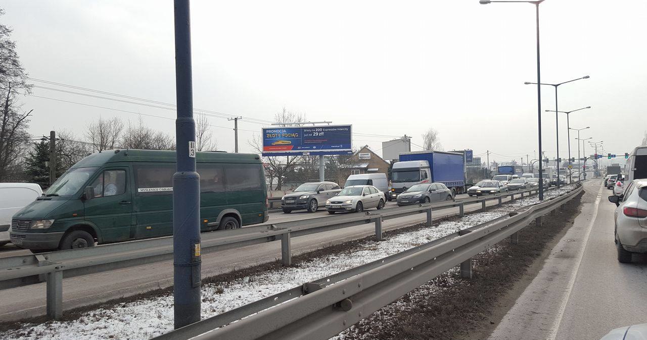 Na Zakopiance utworzyły się korki /INTERIA.PL