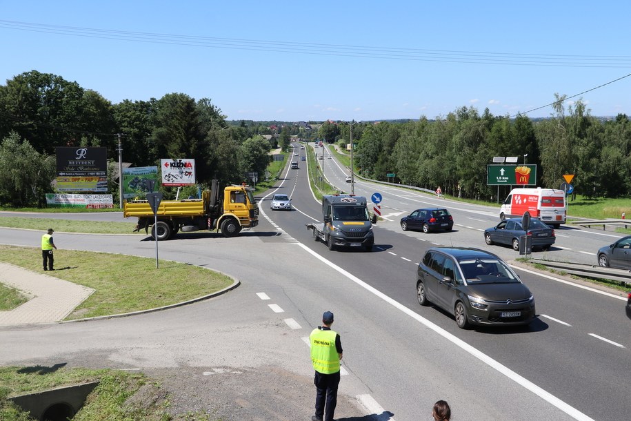 Na zakopiance w Jaworniku powstanie węzeł drogowy /Józef Polewka /RMF FM