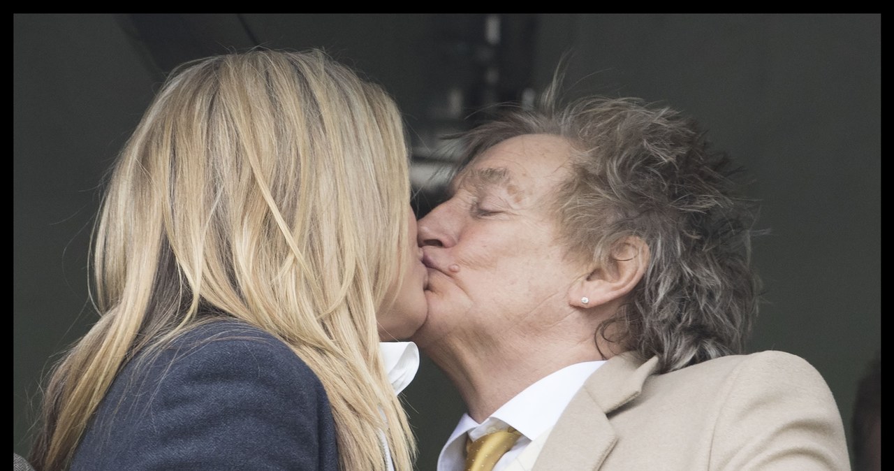 Na zawodach obecni byli m.in. Rod Stewart i Penny Lancaster/fot. Stephen Lock / i-Images /East News