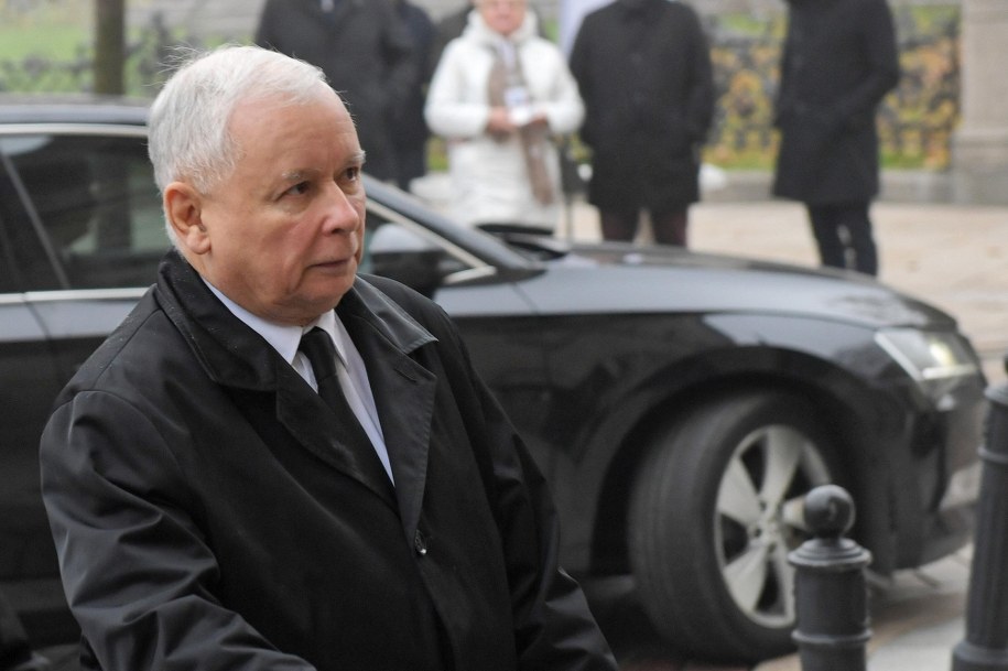Na zdj. Jarosław Kaczyński /Radek Pietruszka /PAP
