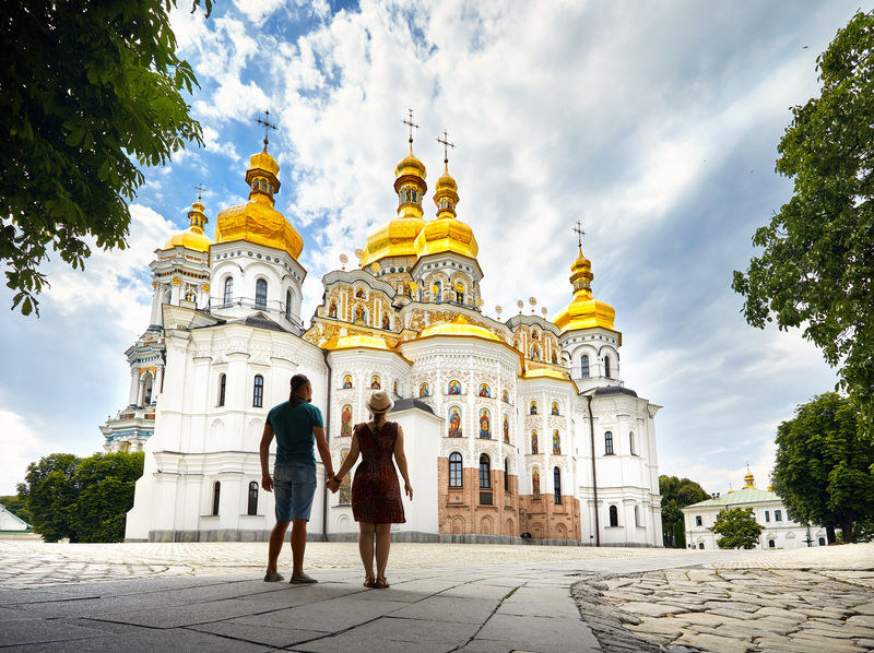 Na zdj. jedna z kijowskich cerkwi /123RF/PICSEL