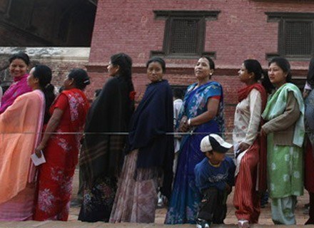 Na zdj. Nepalskie kobiety /AFP