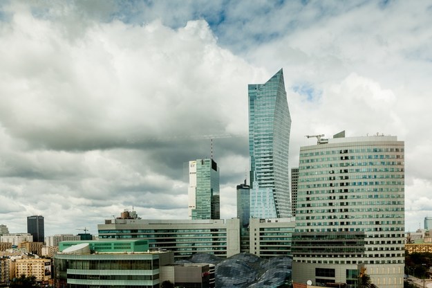 Na zdj. panorama centrum Warszawy /Arek Markowicz    /PAP