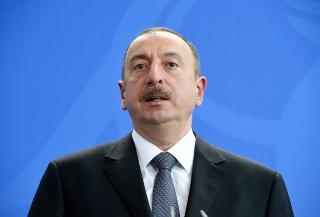 Na zdj. prezydent Azerbejdżanu Ilham Alijew /Rainer Jensen /PAP/EPA