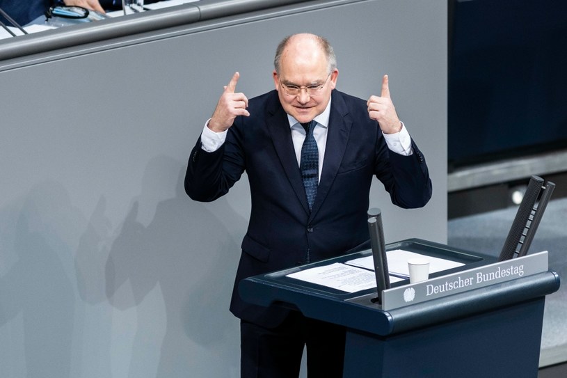 Na zdj. Sebastian Brehm (CDU/CSU) - niemiecki poseł ma rekordowe dodatkowe dochody /Florian Gaertner   /AFP