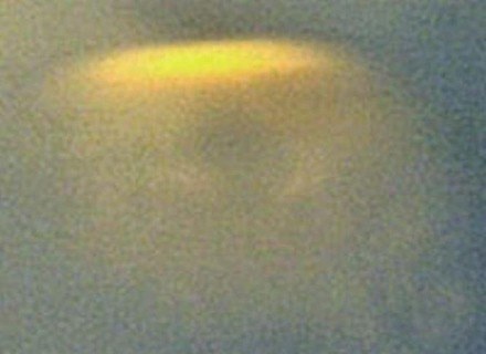 Na zdj. UFO znad Santa Cruz /Archiwum