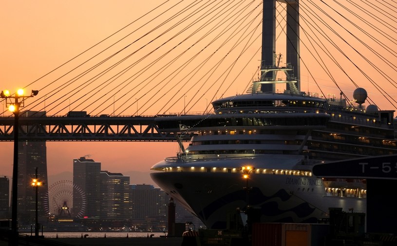 Na zdj. wycieczkowiec Diamond Princess /KAZUHIRO NOGI/AFP /AFP