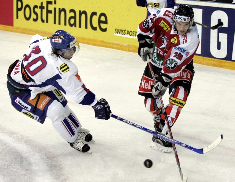 Na zdj. z lewej: Miroslav Hlinka /GEORGIOS KEFALAS  /PAP/EPA