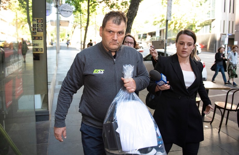 Na zdjęciu 46-letni Michael Rogers / 	ELLEN SMITH /PAP/EPA