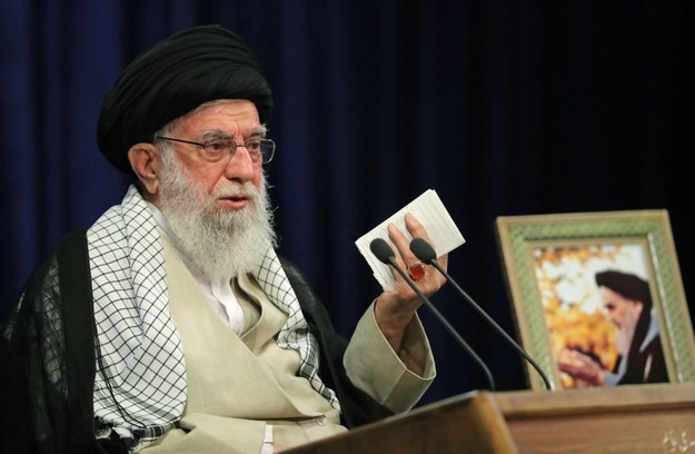 Na zdjęciu ajatollah Ali Chamenei /foto. KHAMENEI OFFICE /PAP/EPA