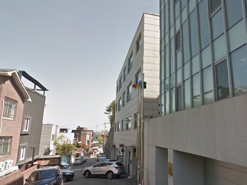 Na zdjęciu: Ambasada Belgii w Seulu /Google Maps /