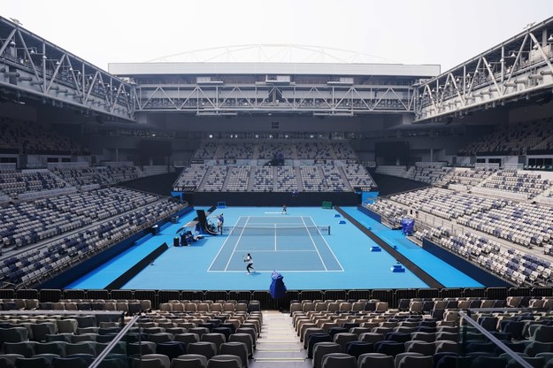 Na zdjęciu arena w Melbourne /Michael Dodge /PAP/EPA