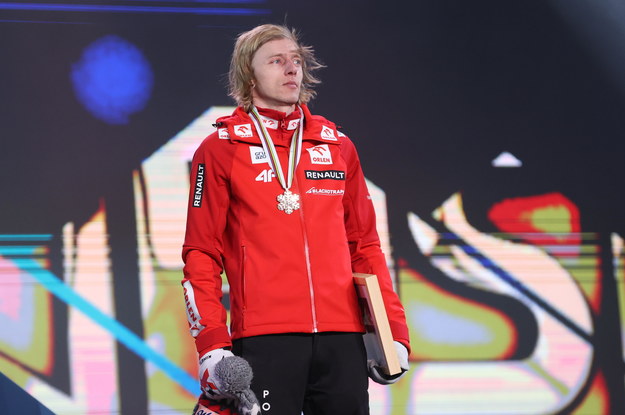 Na zdjęciu Dawid Kubacki podczas mistrzostw świata w narciarstwie klasycznym Planica 2023 /Grzegorz Momot /PAP