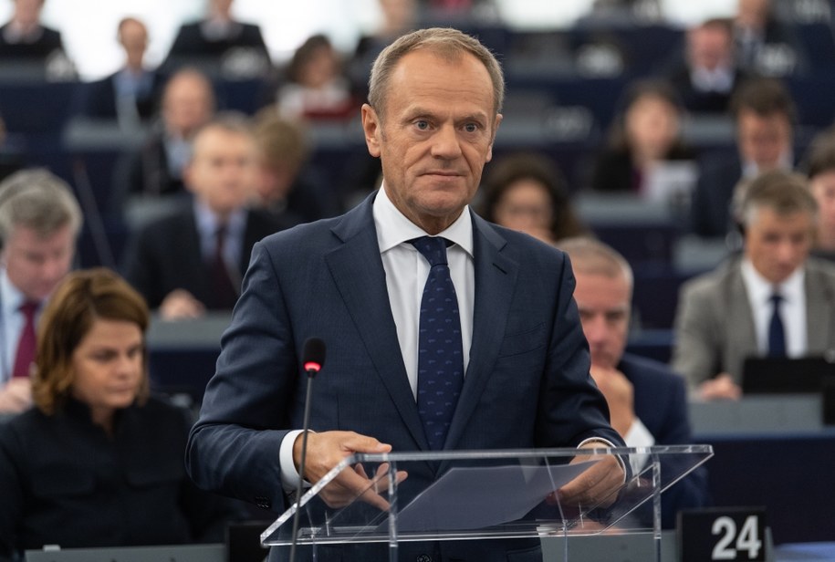 Na zdjęciu Donald Tusk /Patrick Seeger  /PAP/EPA