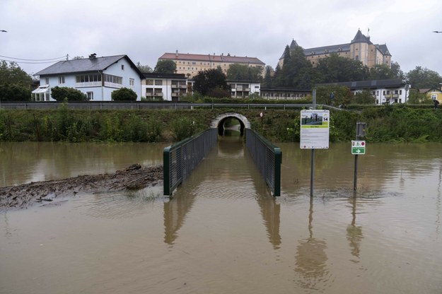 Na zdjęciu Dunaj, który wystąpił z brzegów w Grein w Dolnej Austrii /IMAGO/Andreas Stroh/Imago Stock and People /East News