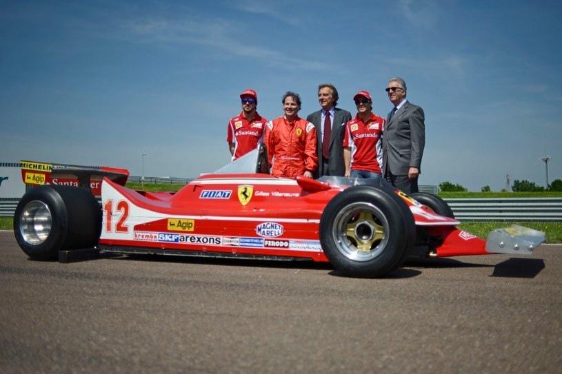 Na zdjęciu Fernando Alonso, Jacques Villeneuve, Luca di Montezemolo, Felipe Massa i Piero Ferrari /Informacja prasowa