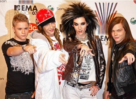 Na zdjęciu idol wielu nastolatków, zespół Tokio Hotel /AFP