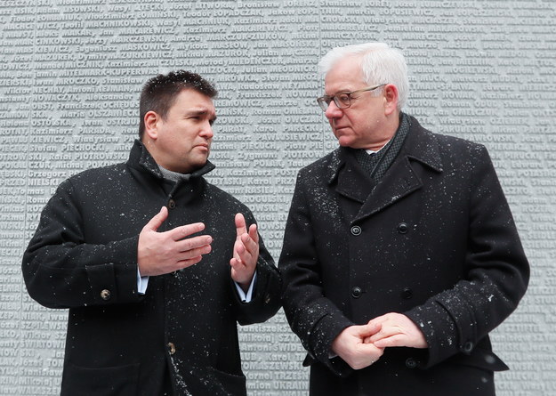 Na zdjęciu Jacek Czaputowicz i Paweł Klimkin /SERGEY DOLZHENKO /PAP/EPA