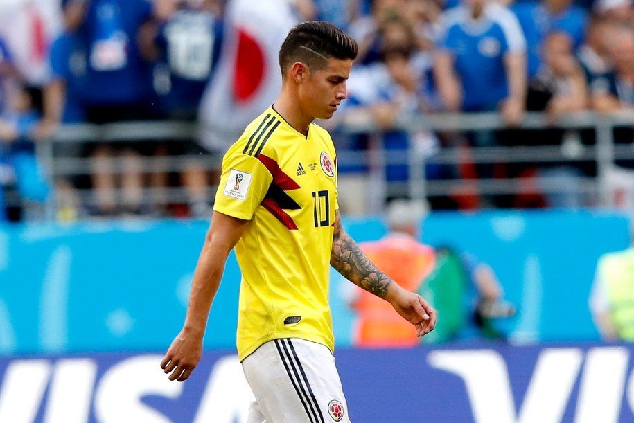 Na zdjęciu James Rodriguez /RUNGROJ YONGRIT /PAP/EPA