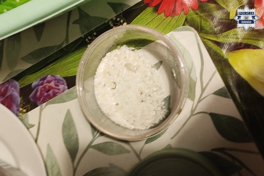 Na zdjęciu jeden z mężczyzn oskarżony o pobicie, fot. Policja Katowice /