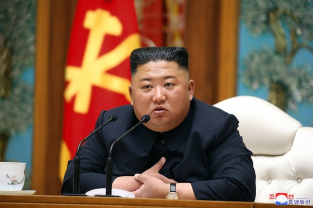 Na zdjęciu Kim Dzong Un /KCNA /PAP/EPA