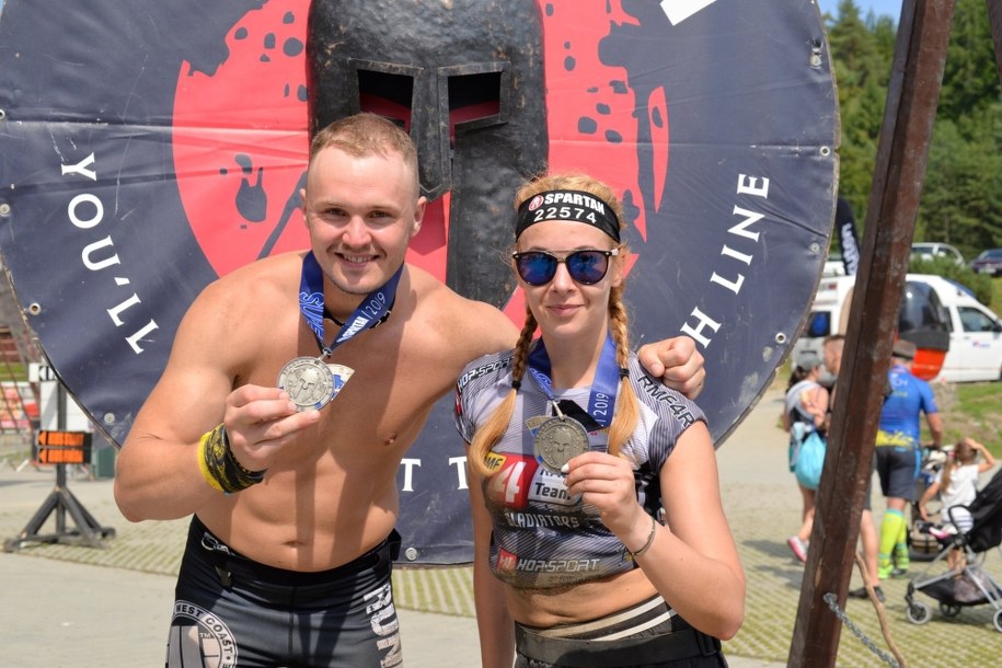 Na zdjęciu Magdalena Ptak oraz Paweł Zimiński /materiały prasowe /