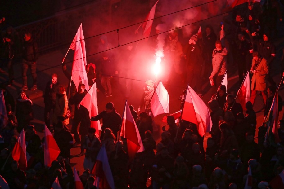 Na zdjęciu Marsz Niepodległości 2018 /Paweł Supernak /PAP