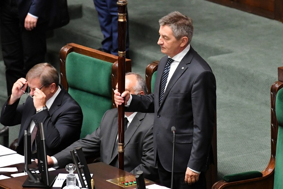 Na zdjęciu marszałek Marek Kuchciński /Piotr Nowak /PAP