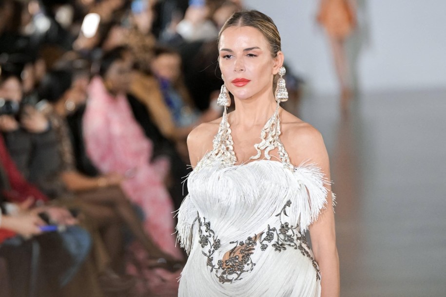 Na zdjęciu modelka podczas pokazu kreacji Juany Martin /	Jana Call me J /PAP/Abaca