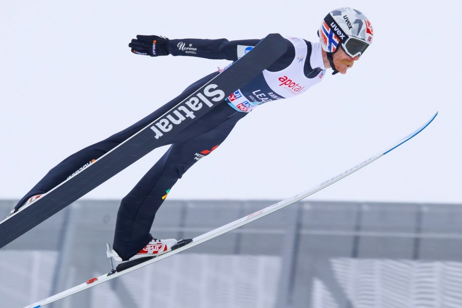 Na zdjęciu Norweg Robert Johansson /Terje Bendiksby /PAP/EPA