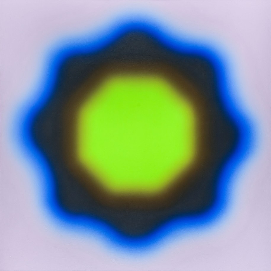 Na zdjęciu obraz "M22" Wojciecha Fangora /foto. Materiał Prasowy /