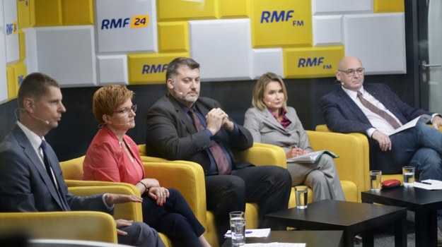 Na zdjęciu od lewej: Dariusz Piontkowski, Urszula Augustyn, Artur Dziambor, Małgorzata Niewiadomska-Cudak i Piotr Zgorzelski /Karolina Bereza /RMF FM