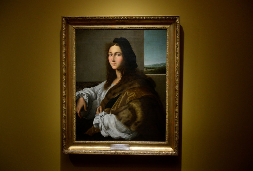 Na zdjęciu pochodząca z XVI wieku kopia "Portretu młodzieńca" przechowywana w Accademia Carrara w Bergamo. Od 21 listopada obraz można oglądać w Muzeum Narodowym w Warszawie /Jan Bielecki /East News