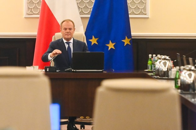 Na zdjęciu premier Donald Tusk /	Piotr Nowak /PAP