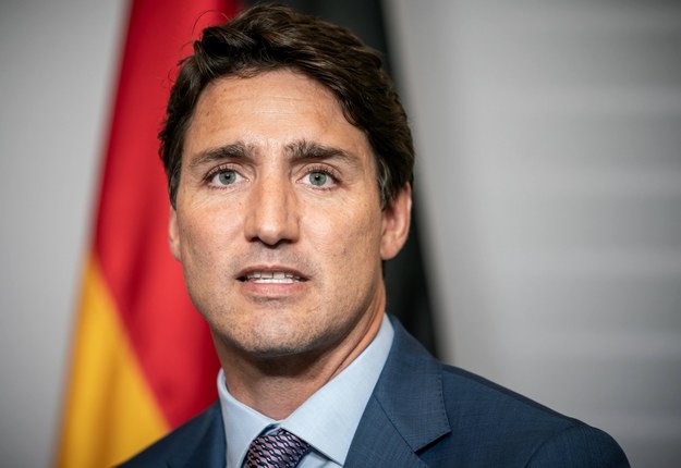 Na zdjęciu premier Kanady Justin Trudeau /MICHAEL KAPPELER /PAP/EPA