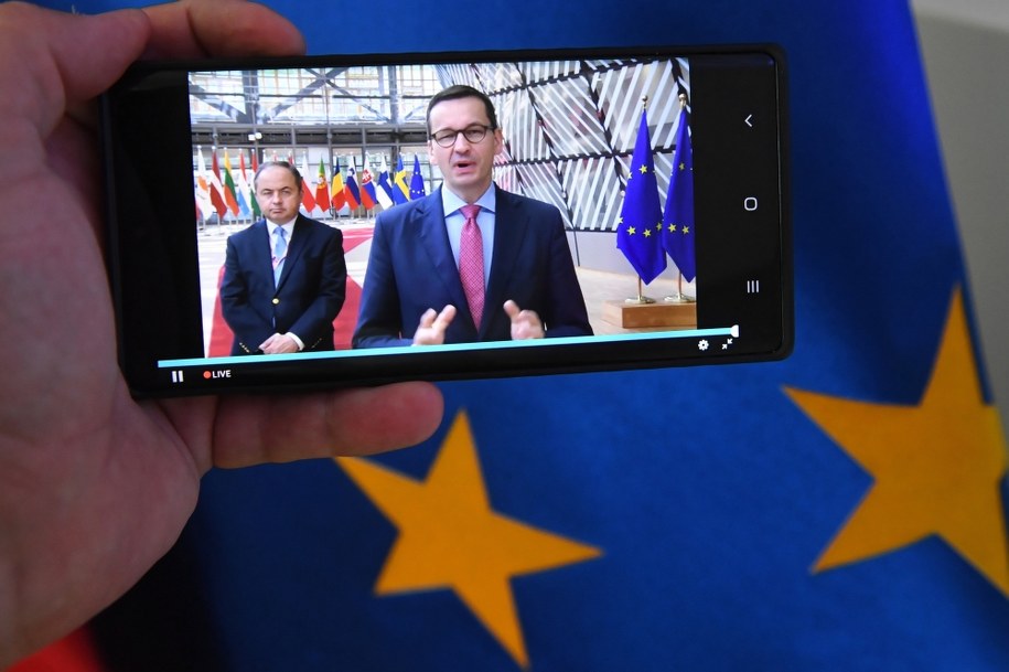 Na zdjęciu premier Mateusz Morawiecki / 	Radek Pietruszka   /PAP