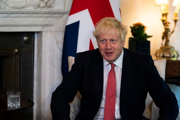 Na zdjęciu premier Wielkiej Brytanii Boris Johnson /WILL OLIVER  /PAP/EPA